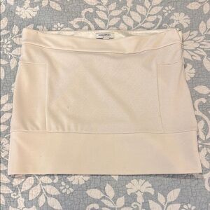 Banana Republic Cream Mini Pencil Skirt for Work